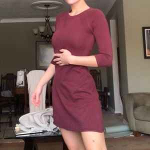 Aritzia Sunday best knit mini dress